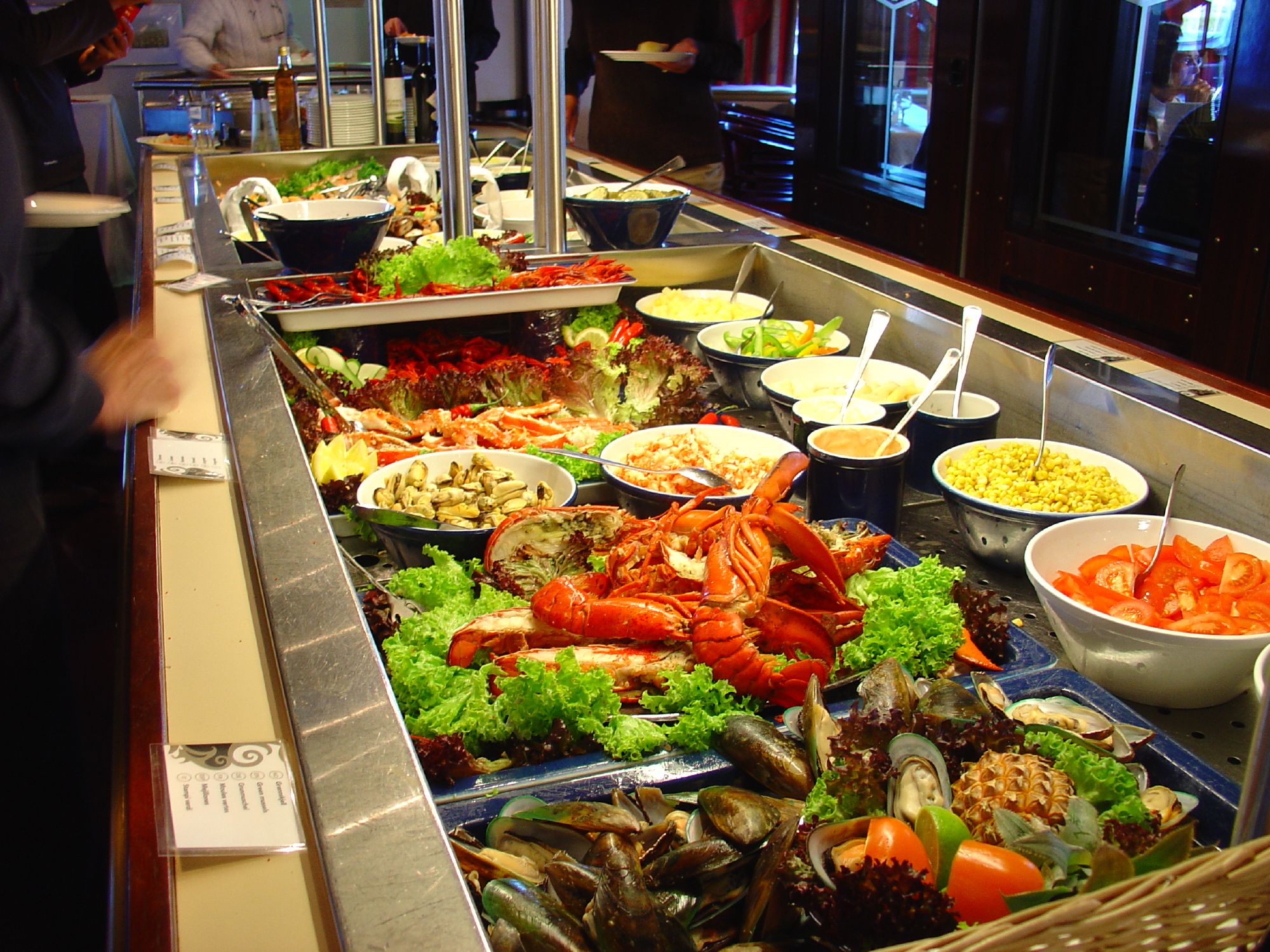 Hurtigruten Cruise Lines MS Vesteralen Interior Buffet.jpg